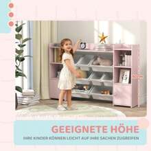 Kids Bookcases, Cabinets & Shelves - Pink - View 2
