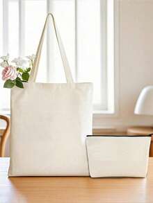 1 túi vải bố trơn, thích hợp để trang trí và làm đồ thủ công, tối giản và thanh lịch, túi đựng đồ du lịch tiện dụng, túi du lịch màu trơn dung tích lớn: Lựa chọn hoàn hảo cho những người yêu thích hoạt động ngoài trời! Cũng là món quà lý tưởng cho bạn bè và gia đình. Chiếc túi dung tích lớn này phù hợp cho học sinh, sinh viên và giáo viên. Túi vải bố đa năng dùng cho du lịch, túi mua sắm/du lịch dung tích lớn, túi mua sắm hàng ngày có thể tái sử dụng, túi vải bố gấp gọn di động để tự làm đồ thủ công, túi vải bố đeo vai. - Nhiều màu - Xem 7