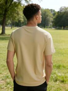 Puma 休闲运动短袖圆领宽松透气T恤