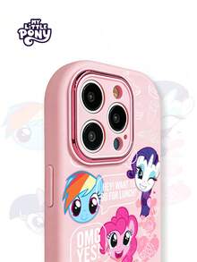 Hasbro MY LITTLE PONY 粉色官方正品卡通少女防摔防滑手机壳，兼容苹果 17、17 Air、17 Pro、17 Pro Max，安卓 Galaxy A 系列、Galaxy S 系列，苹果 11 系列、12 系列、13 系列、14 系列、15 系列、15 Pro Max、16 Pro、16 Pro Max、X、XR、XS Max - 粉色 - 查看 7