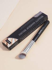 MAANGE 1/2pcs Multi-Functional Makeup Brushes Set, Professional Durable Cosmetic Tools Including Concealer Brush, Detail Brush, Contour Brush, Nose Shading Brush, Powder Brush, Foundation Brush, Highlighter Brush, Suitable For Daily Facial Makeup, Can Apply Liquid, Cream Or Powder Cosmetics, Create Perfect Makeup. Gift For Women And Girls. - Black - View 6