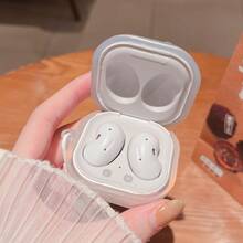 适用于三星 Galaxy Buds FE、Buds 3/Buds 3 Pro、Buds Pro、Buds Live、Buds 2/Buds 2 Pro 无线耳机的可爱兔子星形图案保护套，柔软外壳设计，女士款 - 滿頻星星兔子+掛件 - 查看 4