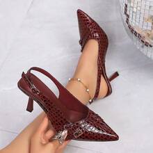 Pointed Toe High Heel Pumps, Suitable For Banquets, Parties And Commuting, Elegant And Versatile Fashion Women's Shoes