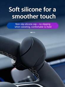 1pc Steering Wheel Knob Bearing-Type Power Assist Device, Suitable For Cars And Trucks