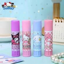 1/2/3/4 支装 官方三丽鸥 Melody、Kuromi、Cinnamoroll、Hello Kitty 强力胶棒，可爱 DIY 手工艺品，适用于日记本、办公用品、万圣节、圣诞节礼物、返校用品（部分款式随机发货）
