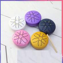 Mini Void Drum 3-Inch 6-Tone Steel Tongue Drum Void Drum For - Multicolor - View 3