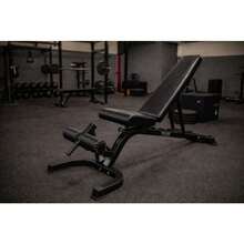 Adjustable Weight Bench Flat Incline Decline Bench Press With Leg Support - Great Workout Benches For Home - Black Adjustable Bench With Wheels - View 5