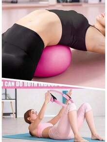 普拉提瑜伽健身套装，家用健身器材套装，女士瑜伽套装，家庭健身器材，运动训练套装，适合家庭锻炼使用 - 彩色 - 查看 3