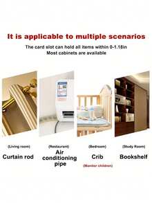 No-Drill Camera Mount - Heavy-Duty, Adjustable, Tool-Free Installation For Security, Streaming, Home/Office - Compatible With DSLR, Webcam, IP Cameras - Ceiling, Tabletop, Bedside, Wall Mounting