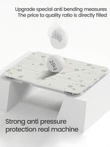 可爱卡通波点绿星双面亚克力透明水晶后盖，防震耐用，适用于iPad 7、8和10代（10.2英寸）。内置笔槽，支持睡眠/唤醒功能和多种折叠支架模式。是2026年新年和圣诞节的理想礼物。 - 彩色 - 查看 5