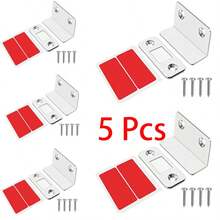 Cupboard Door Magnets 3/5 Pcs Kitchen Cabinet Door Magnets Magnetic Catches For Cupboards With Mounting Screws Soft Close Magnetic Damper Door Catch Release - Black - View 11