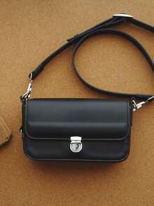 peach tree Men's Box Bag, Crossbody Bag, Shoulder Bag, Small Square Bag, Flap Cover, Business PU Waterproof Wallet Valentine'S Day Phone Bag - Multicolor - View 13