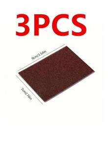 1/3/5/10片装多功能清洁海绵，易清洁PEVA材质锅具清洁布，适用于家庭、厨房、浴室、家务清洁。厨房必备，家用清洁用品，厨房工具，厨房收纳好帮手。 - 金剛砂抹布 - 查看 17