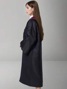 1 Pc Unisex Magic Academy Wizard Robe Cloak, No Badge Version, Suitable For Masquerade Party, Halloween Cosplay Halloween Costumes, Party Dress - Multicolor - View 22