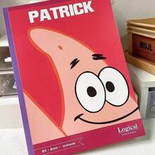 Spongebob Squarepants Octopus B5 Notebook, High-Quality Student Memo Pad, Learning Diary, Cute Journal - Multicolor - View 5
