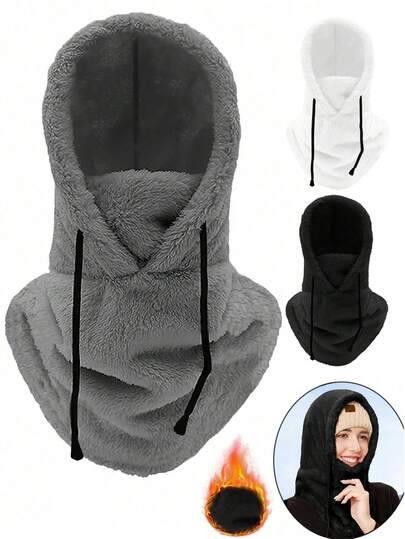 Varm balaklava ansiktsmask - vindtät skidmask - unisex tjock vinter varm huvudbonad