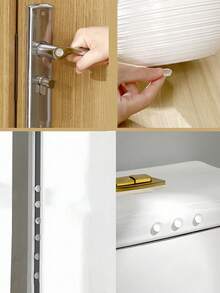 96片/64片装硅胶防撞垫，家具缓冲贴纸，透明橡胶防撞垫自粘型，软质橱柜门缓冲垫，吸音橱柜门垫，厨房橱柜抽屉衬垫，相框，橱柜门缓冲垫，门，抽屉，冰箱，橱柜门防撞减震降噪垫