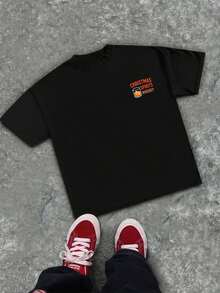 Mon esprit de Noël, c'est le whisky – T-shirt en coton doux, col rond, coupe décontractée, confortable, imprimé original re cto verso - Noir - Voir 2