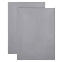 2pcs 31x22cm Laser Engraving Rubber Sheets For DIY Stamping Plate Making - Grey - View 1