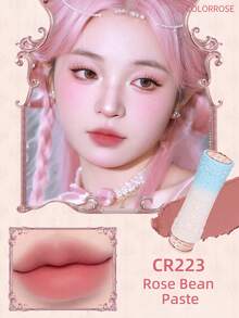 COLORROSE Lightweight Matte Lipstick, Creamy Texture, Soft Matte Finish, Lightweight And Non-Sticky, High Color Payoff Lipstick, Infused With Moisturizing Cream Formula, Ideal For Everyday Makeup - CR223 - View 6