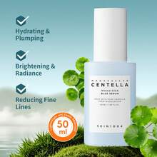 SKIN1004 1瓶50毫升保湿精华液，蕴含马达加斯加积雪草和透明质酸，舒缓修护干性肌肤，日常护理 - 玻尿酸積雪草 小藍瓶精華50ml - 查看 6