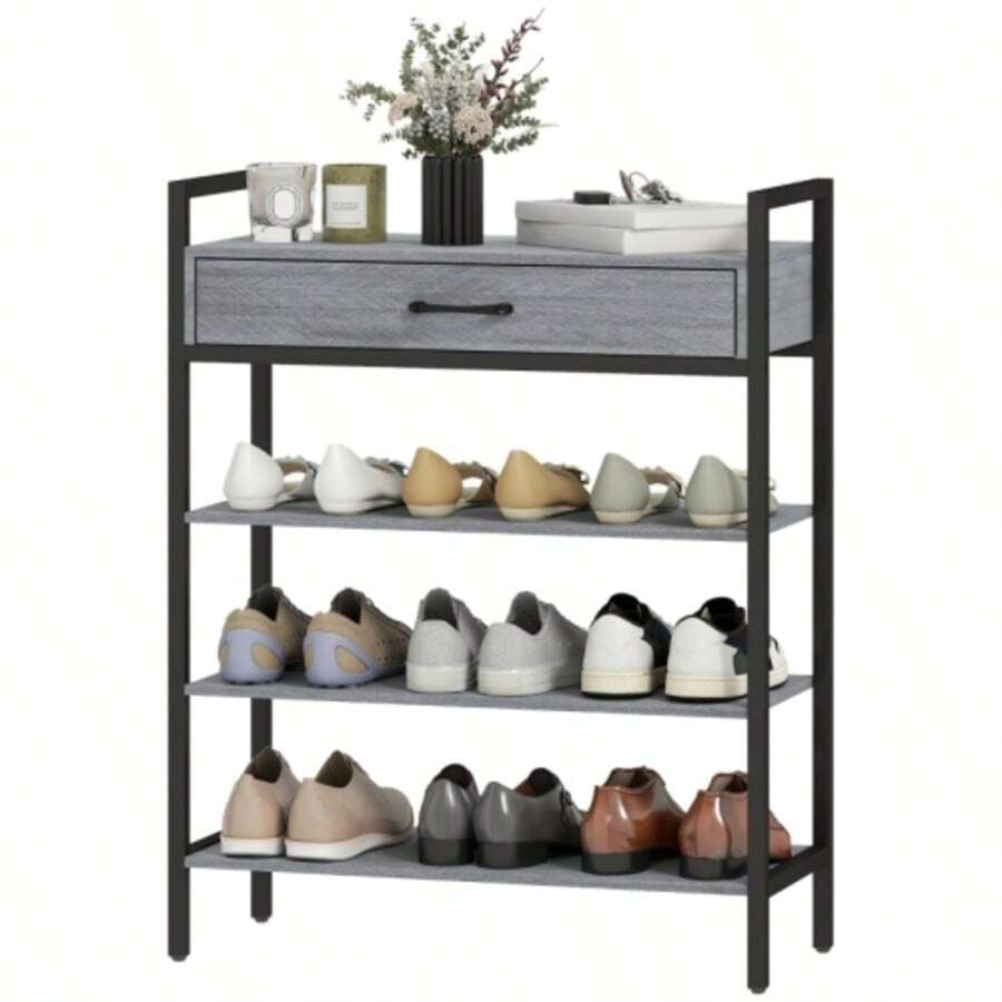 Estantes para zapatos - Gris - Ver 1