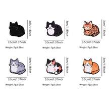 Women Brooch, Lapel Pin & Scarf Ring - Black - View 3