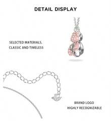 Collar de mujer de Swarovski Teddy A con bloques de color 5599168 - 5599168 rosa - Ver 7