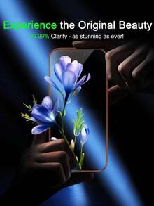 5pcs Tempered Glass Compatible With IPhone17 16 14 11 12 13 15 Pro Max Mini Screen Rotector Glass Waterproof Shockproof Anti-Fall Anti-Fall Scratch Resistant Anti-Fingerprint Full Cover