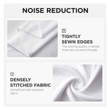 Joydeco White Curtains Backdrop For Wedding Parties, Photo Backdrop Curtains For Wedding Decorations Birthday, Wrinkle Free Polyester 5ft X 10ft Fabric Drape 2 Panels With Rod Pockets - Nhiều màu 1 - Xem 5