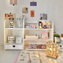 家用桌面收纳架和整理架 - 白色 - 查看 5