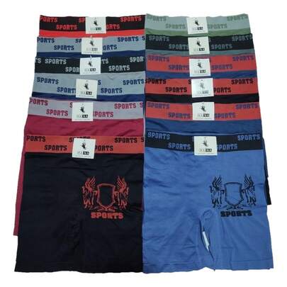 TendenciaBoxer Largo Y Amplio Caballero 6 Piezas Lycra UnitallaCalidad premium