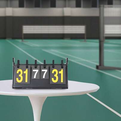 Scoreboard 4 Digit Scoreboard Portable Table Flip Waterproof Scoreboard For Soccer Badminton Volleyball Basketball And More