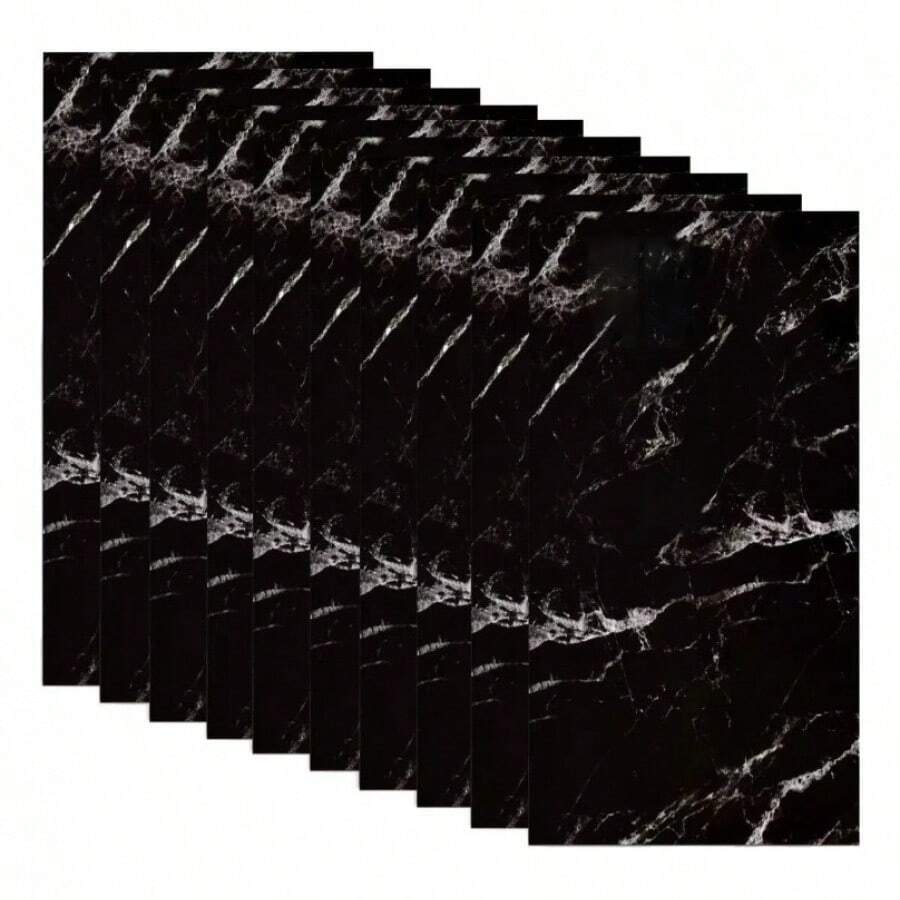 Tendencia10 Piezas Panel Decorativo Pared Para Adornos 30 Cm X 60 CmCalidad premium - Blanco - Ver 1