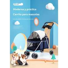 Carrito de viaje plegable ELEGATE de ABS para perros y gatos - 1 - Ver 5