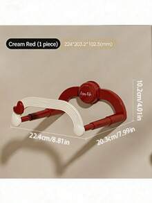 单件装 - 心形伸缩式浴室洗脸盆架，洗脸盆支架，壁挂式，无需钻孔，吸盘式设计。这款带吸盘的伸缩架用于存放浴室洗脸盆；无需钻孔即可轻松安装在墙上。 - 彩色 - 查看 9