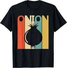 Frisches Zwiebelgemüse T-Shirt Damen T-Shirt Grafik T-Shirts Crop Tops Outfits Tops T-Shirt NVUY - Schwarz - Übersicht 2