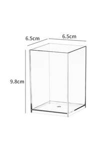 1pc Multi-Layer Transparent Makeup Organizer Box, Makeup Brush & Lipstick Holder, Multifunctional Desktop Storage Box, Empty Box, Pen Holder,Room Decor - Multicolor - View 8