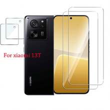 4pcs Tempered Glass Screen Protector + Camera Lens Protector Compatible With Xiaomi 15T/15T Pro, High Definition 3D, Anti-Scratch, Anti-Fall, Applicable To 15T Black Silk Screen Camera Protector, 2pcs Screen Protector - Transparent Lens - View 17