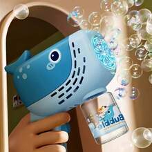 Unicorn Themed Automatic Bubble Machine - Handheld Bubble Toy Gun, Suitable For Outdoor Weddings, Parties, Beach Toys, Easter Gifts, Christmas Gifts, And Birthday Gifts Loved By Both Men And Women (Bubble Liquid And Batteries Not Included) - Multicolor - View 5