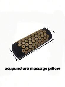 1 Set Acupressure Massage Mat And Pillow, Gently Stimulates Contact Areas (Such As Buttocks, Back, Soles Of Feet, Etc.) To Promote Local Blood Circulation And Relieve Muscle Tension.