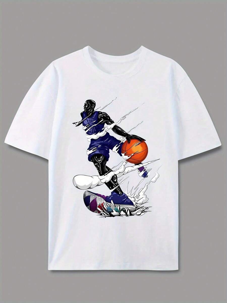 Men Workout Clothes - White - View 1