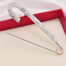 Waist-Shaping Pants And Skirts With Adjustable Waist, Safety Pins For Women'S Clothing, Cardigan Sweaters With Anti-Exposure Fasteners And Fixed Brooches. - 2件金色 - 查看 6