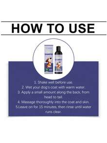 Dog Shampoo - Gentle Ingredients To Clean, Deodorize And Keep Pet Fur Smooth And Glossy
