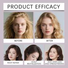 Scalp Revitalizing Repair Serum - Deeply Nourish Repair Damaged Hair Roots Strengthen Hair Quality Prevent Hair Breaking Reduce Roughness Radiate Healthy Glow (15ml) - Serum - 查看 9