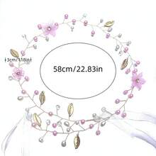 1pc Casual Elegant ABS Plastic Headband, Suitable For All Seasons