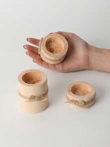 6pcs/3pcs. 1pc Creative Wooden Candle Holder Set (Candles Not Included) 2026 New Year And Valentine's Day. Perfect For Home Decor, Party Supplies Display. Perfect For All Beautiful Homes. Suitable For All Occasions. Valentine's Day Candles. Eid Gift Decoration - Mixed Fragrance - View 2