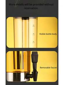 High-End Wine Rack And Display Stand, Beer Barrel, Beer Tower With Illuminated Base, Draft Beer Dispenser, Beer Tap, And Beer Foam Dispenser. - Multicolor - View 5