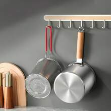 Stainless Steel Stockpot, Large-Capacity Cooking Pot, Stockpot And Milk Pot, 304 Stainless Steel, Thickened And Durable, Easy To Clean, Suitable For Induction And Gas Stoves - Silver - View 6