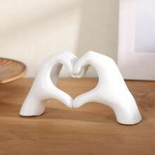 Festival Creative Love Hand Pendant Vinyl Crafts Bedroom Desktop Decoration Gesture Pendant Birthday Gift For Girlfriend - 彩色 - 查看 9